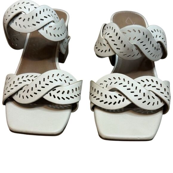 Joie Society Slip On Square Toe Block Heel Sandal - Picture 4 of 10